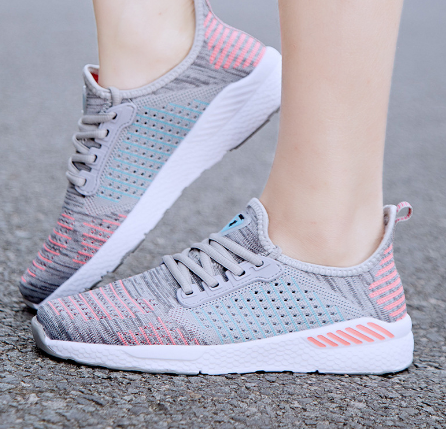 TAEVO Casual Flyknit Running Shoes